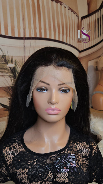 Short wig human hair