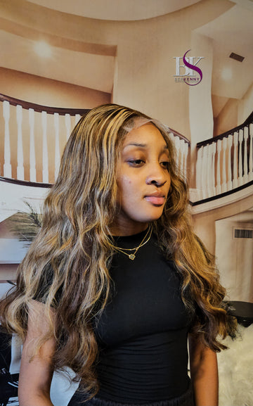 Body wave human hair wig
