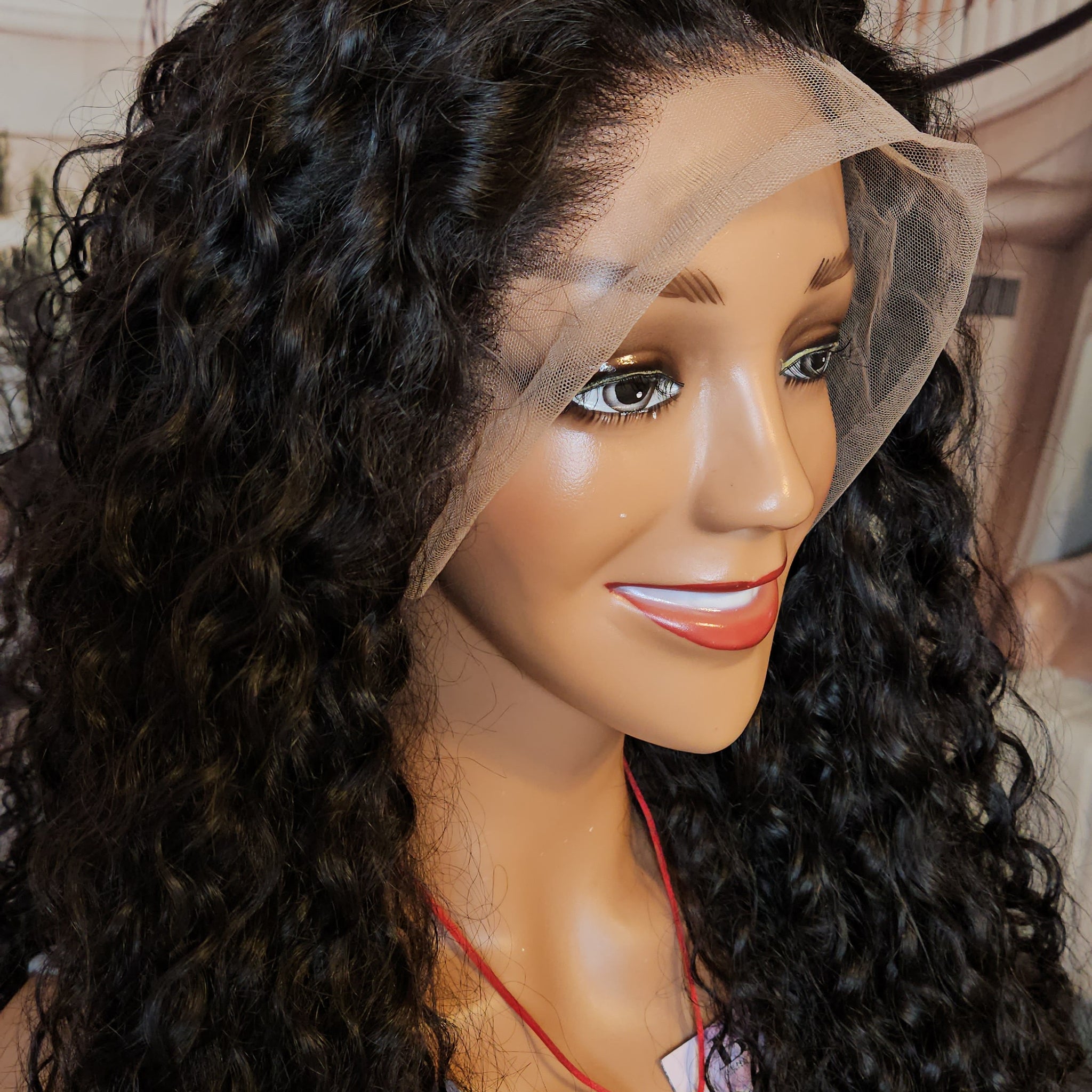 Cambodian Curl Double Drawn Wig