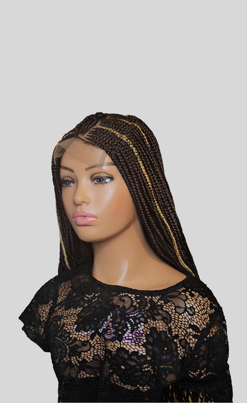 Braided  wig cross style