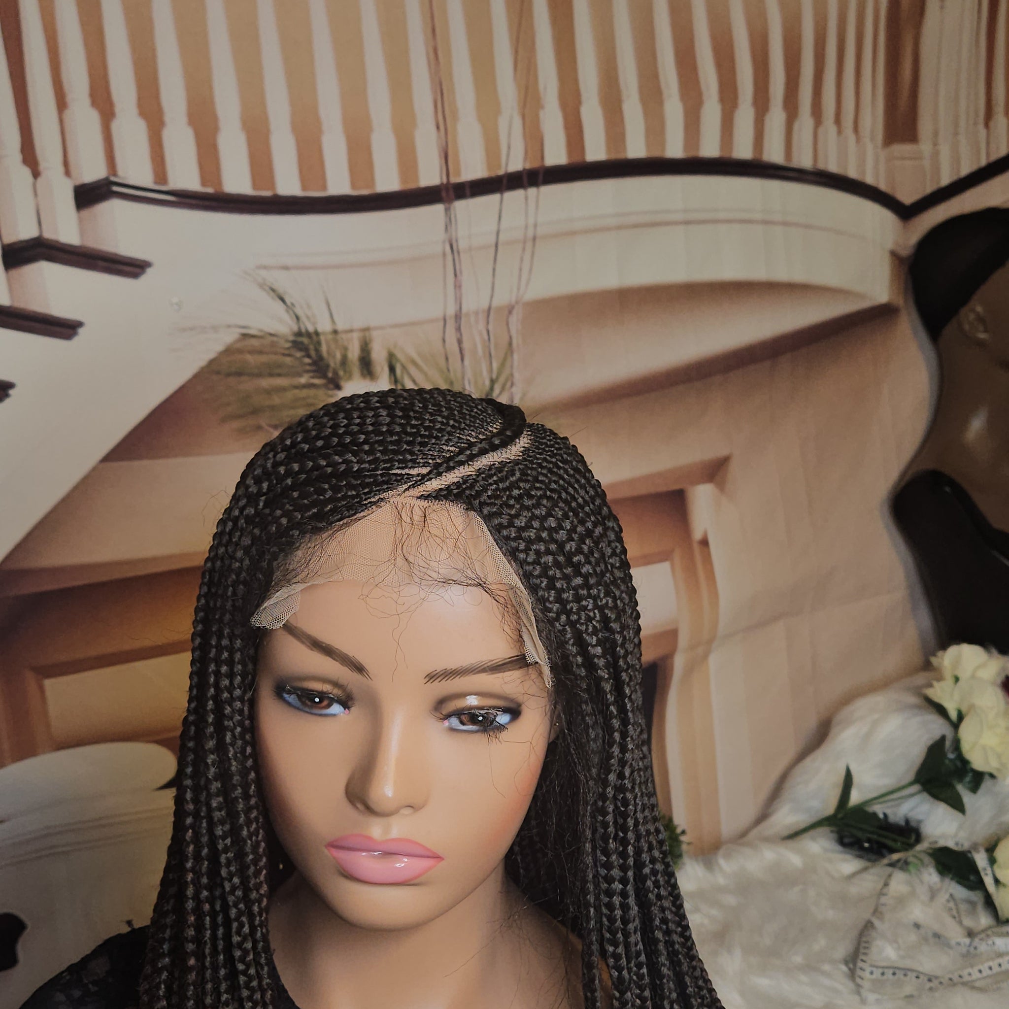 Braided  wig mix