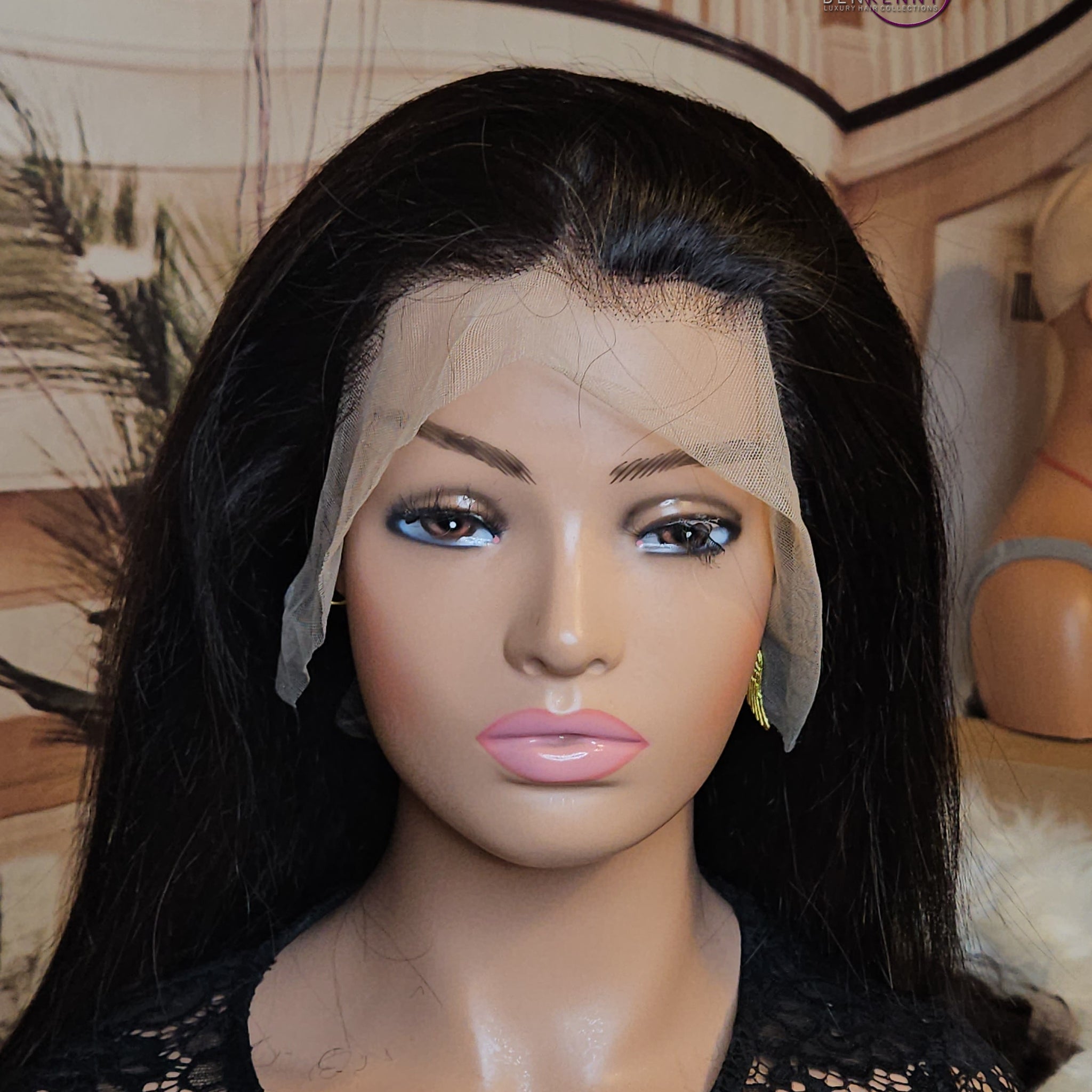 Short wig human hair